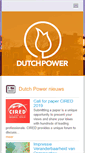 Mobile Screenshot of dutchpower.net